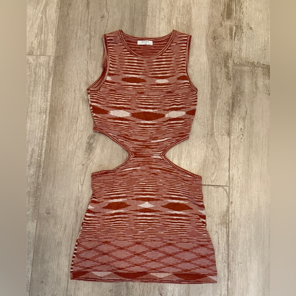 Grey Bandit Striped Dress